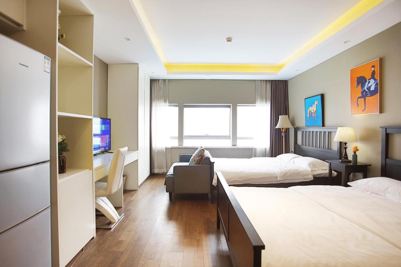 Yashi International Aparthotel Пекин Экстерьер фото
