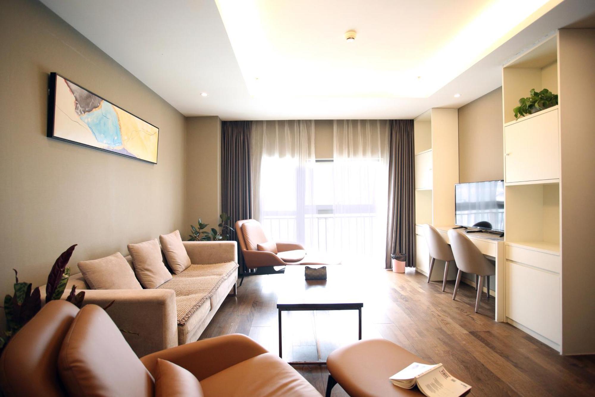 Yashi International Aparthotel Пекин Экстерьер фото